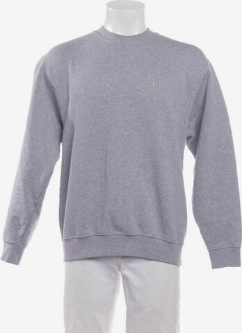 APC Sweatshirt & Zip-Up Hoodie in S in Grey: front