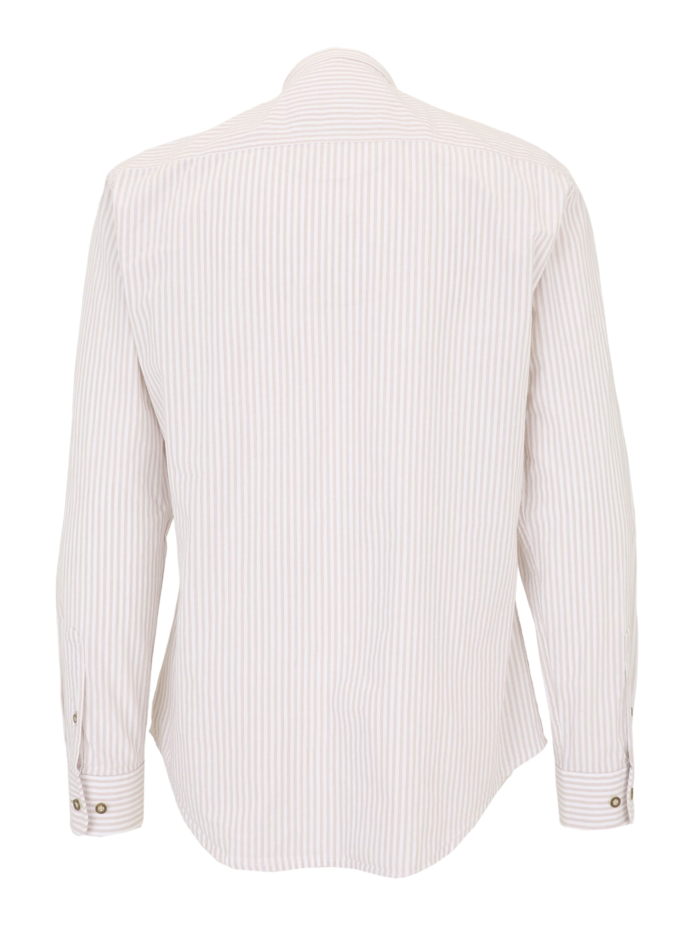 Coupe regular Chemise folklorique 'Aurelian' Krüger Buam en beige