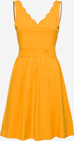 ABOUT YOU - Vestido de verano 'Frauke' en amarillo: frente