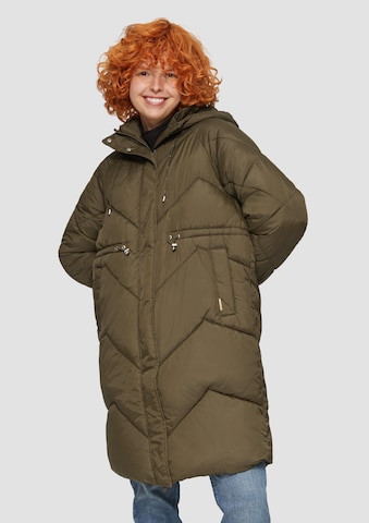 QS Winter coat in Green: front