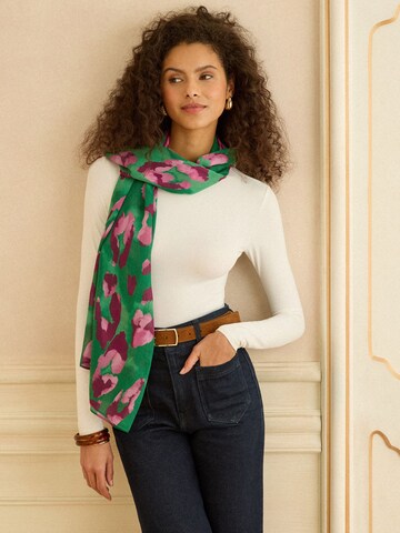 love & roses Schal in Grün