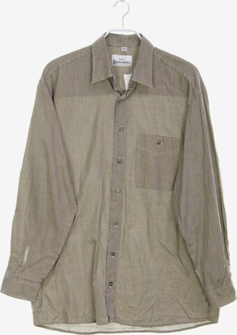 LEONARDO Button Up Shirt in L in Yellow: front