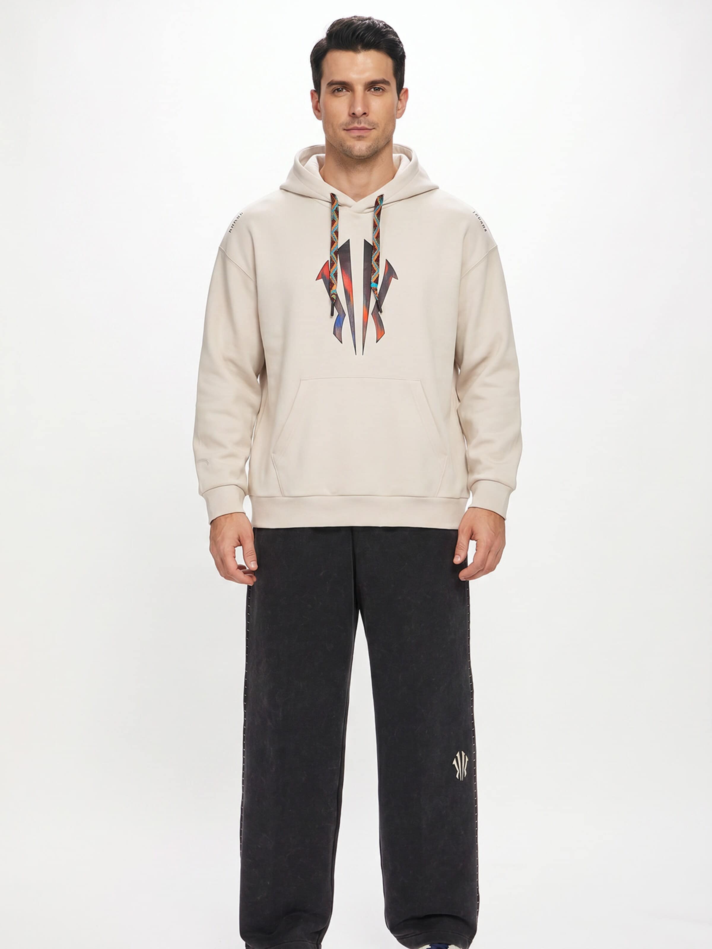 ANTA Regular Sporthose 'Anta KAI Pants'‌‌‌ in Schwarz: Vorderseite