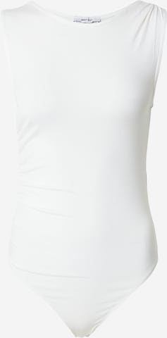 Tricou body 'Malena' de la ABOUT YOU pe alb: față
