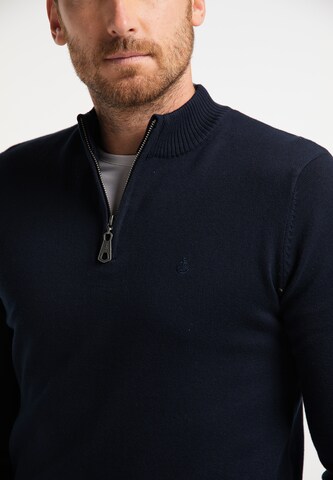 DreiMaster Maritim Pullover 'Prin' in Blau