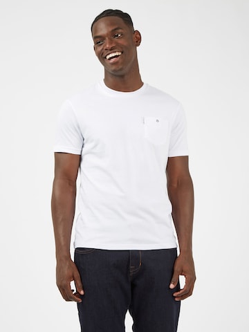 T-Shirt Ben Sherman en blanc : devant