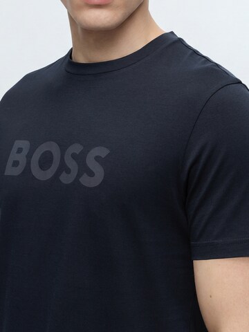 BOSS Shirt in Blauw