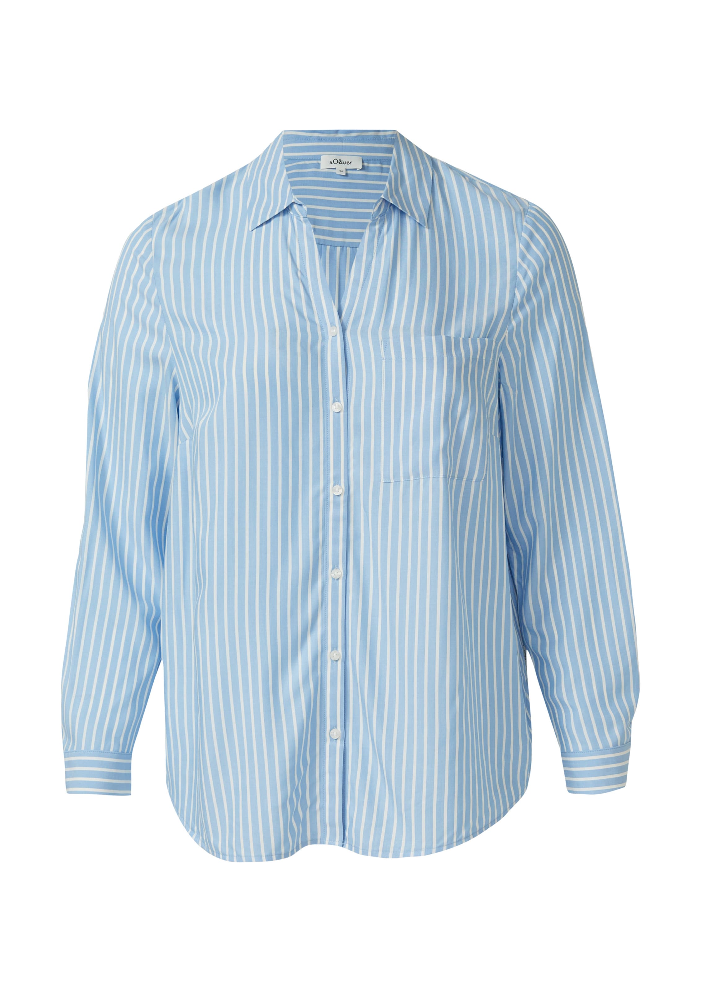 Chemisier s.Oliver Red Label Plus en bleu : devant