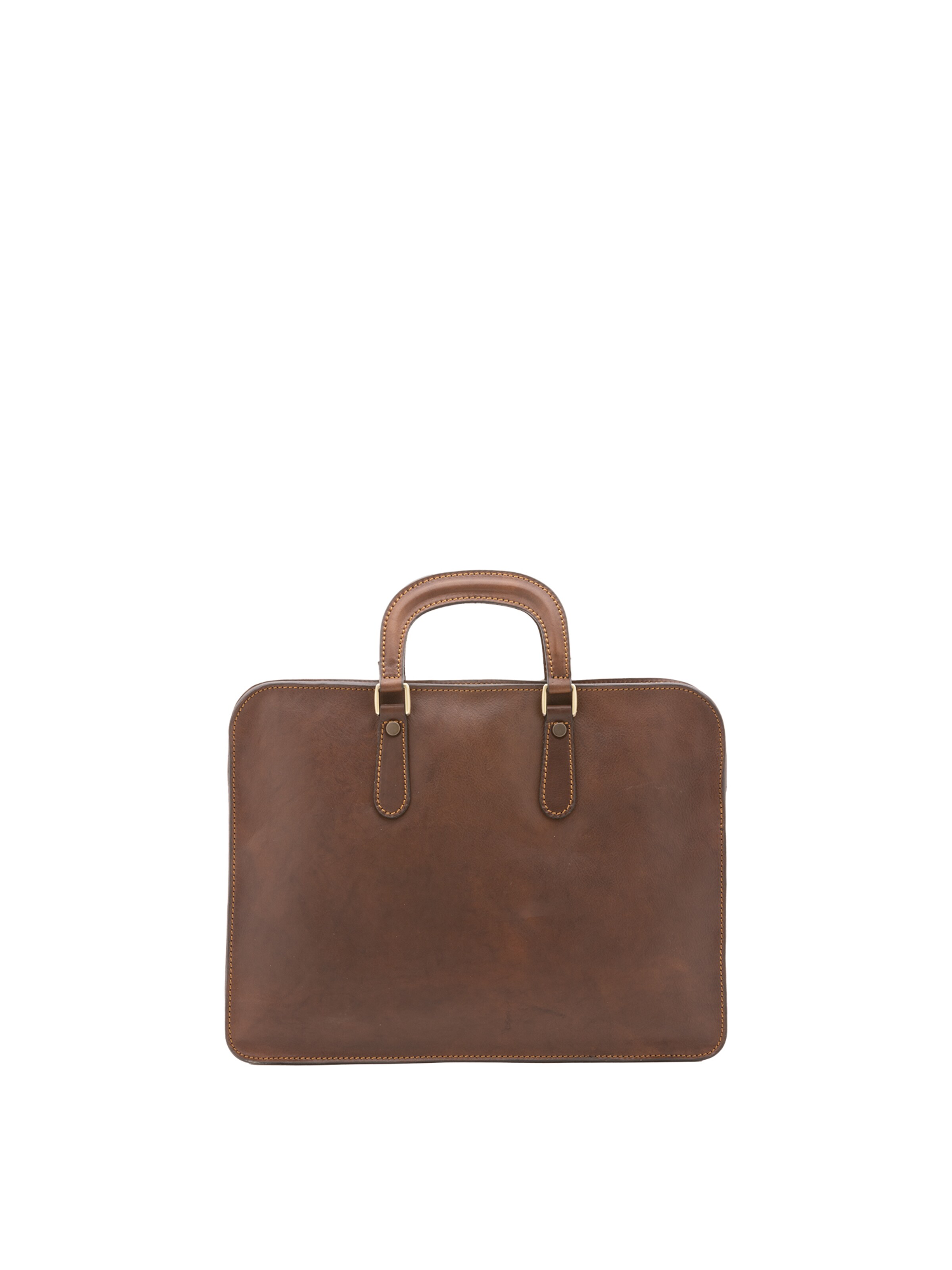 Borsa a mano di Viola Castellani in marrone: frontale