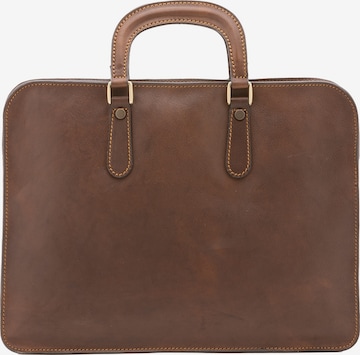 Borsa a mano di Viola Castellani in marrone: frontale
