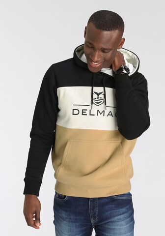 DELMAO Sweatshirt in Schwarz