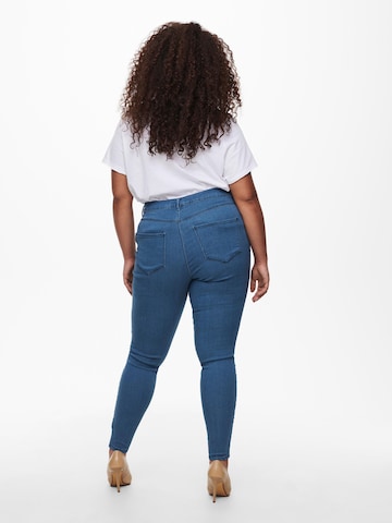 Skinny Jeans 'Carstorm' de la ONLY Carmakoma pe albastru