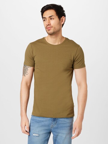 Tricou 'David' de la Casual Friday pe verde: față