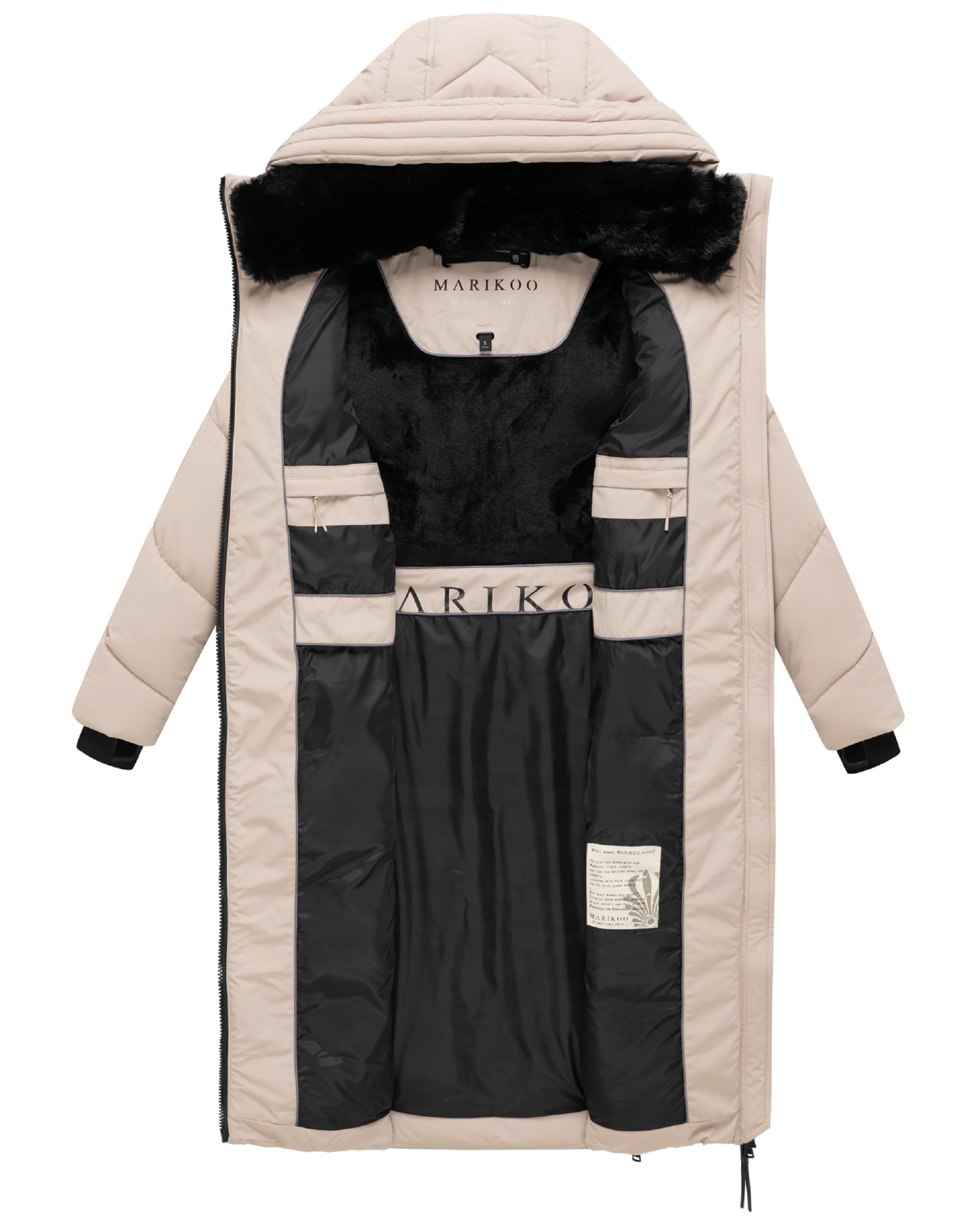 Cappotto invernale ' Nadaree XVI ' di MARIKOO in beige