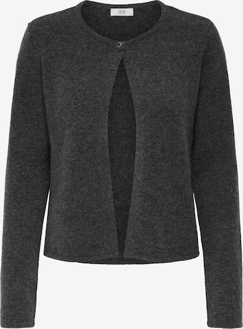 JDY Strickjacke 'JDYRUE' in Grau: Vorderseite
