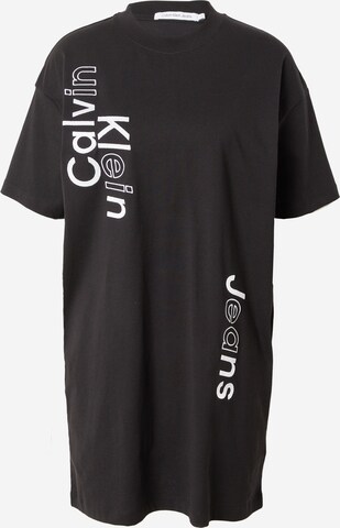 Calvin Klein Jeans Dress in Black: front