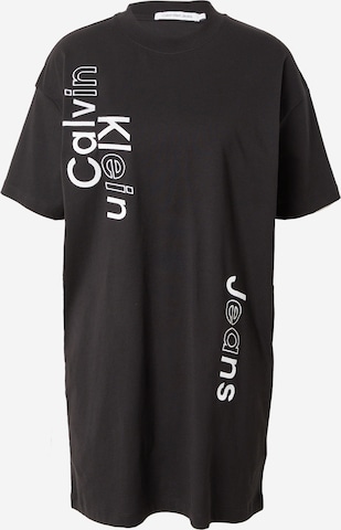 Calvin Klein Jeans Kleid in Schwarz: predná strana