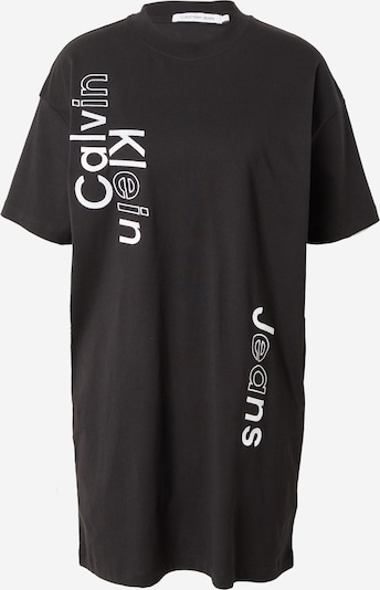 Calvin Klein Jeans Vestido en negro / blanco, Vista del producto