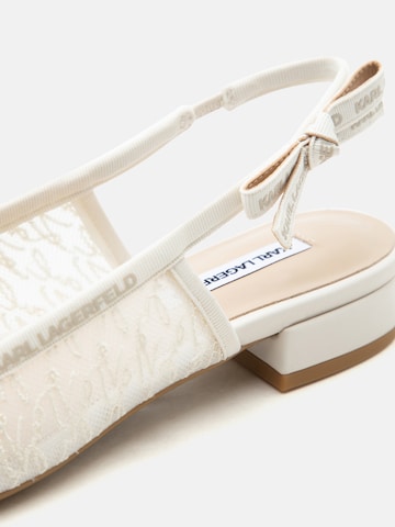 Karl Lagerfeld - Sabrina com tiras em branco
