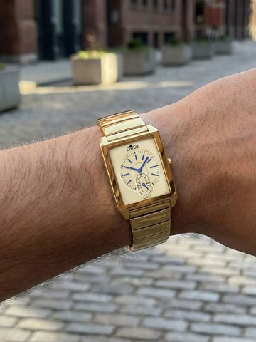 Lotus Analoog horloge 'Watch Square Series' in Goud