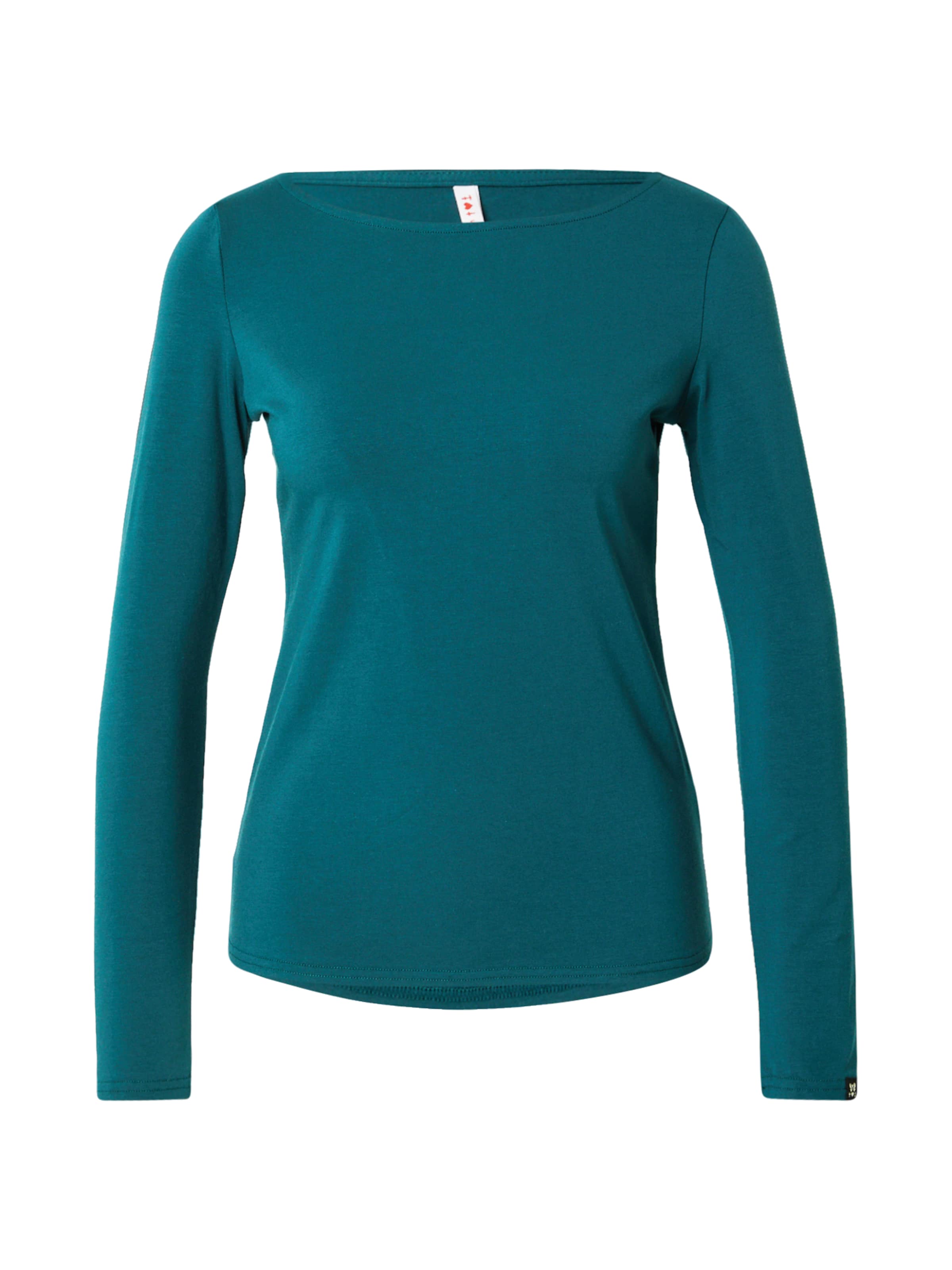 Blutsgeschwister Shirt 'Oh Marine' in Green: front