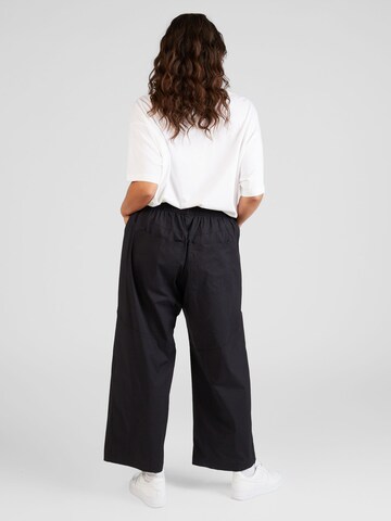 Nike Sportswear Wide Leg Hose in Schwarz