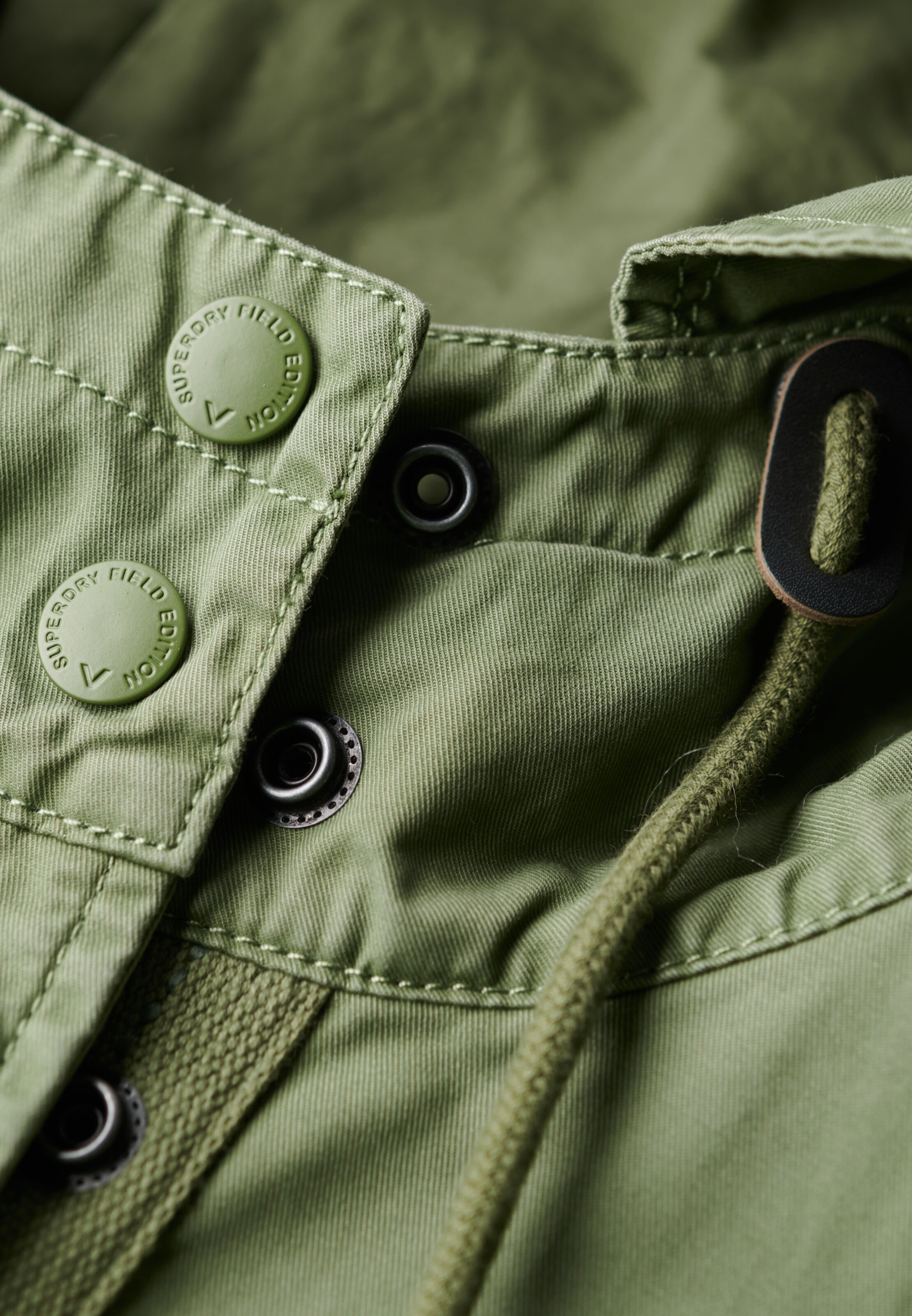 Superdry Tussenparka in Groen