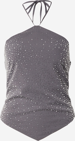 WEEKDAYTop - siva boja: prednji dio