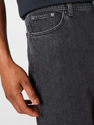 WEEKDAY Loosefit Jeans 'Space Seven' in Zwart