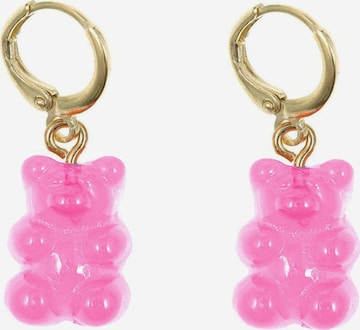 Gemshine Earrings 'Gummibärchen' in Pink: front