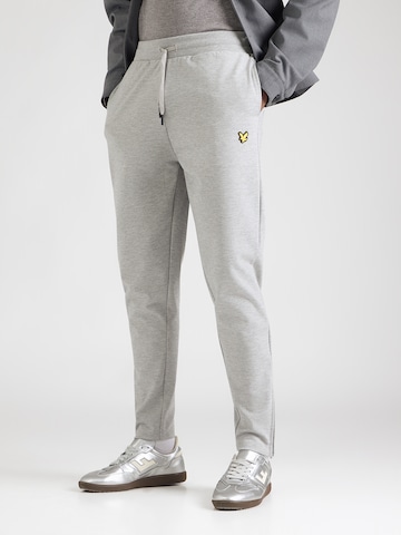 Coupe slim Pantalon Lyle & Scott en gris : devant