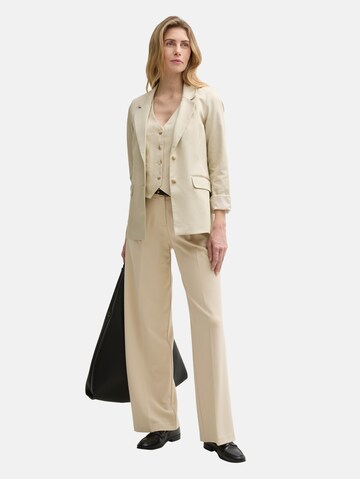 TOM TAILOR Blazer in Beige