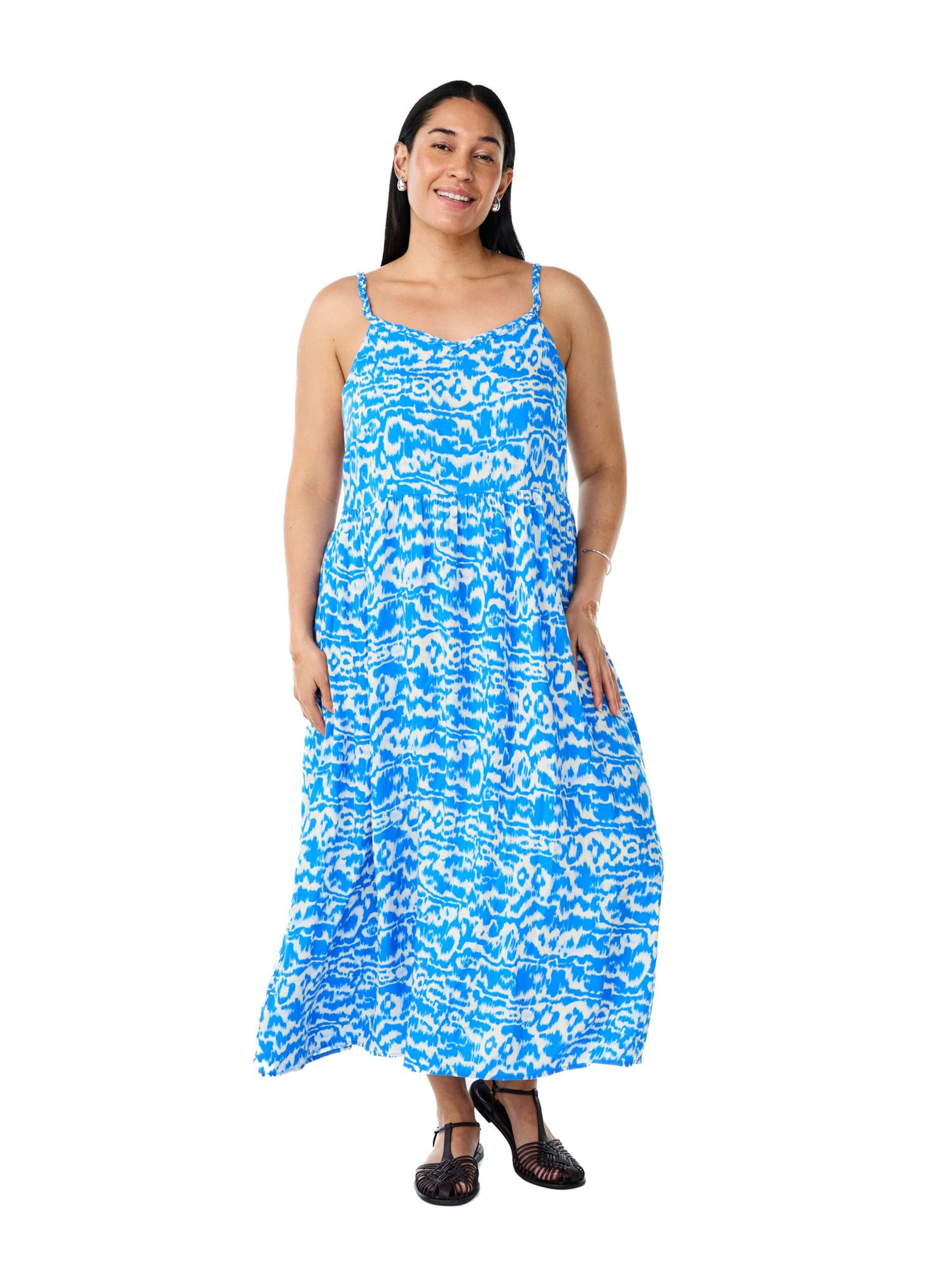 Zizzi Платье 'CASA' в Синий: спереди