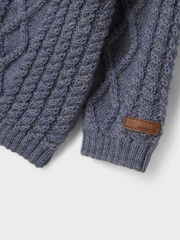 NAME IT Gebreid vest in Blauw