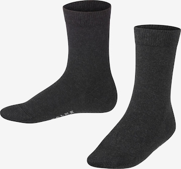 FALKE Socks 'Family' in Grey: front