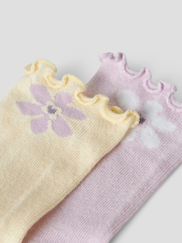 NAME IT Socks 'NMFDORITTI' in Yellow