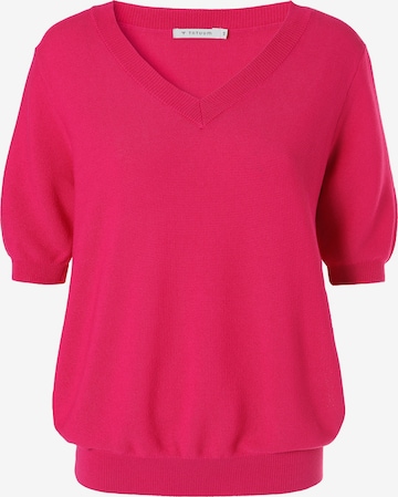 Pull-over 'Fokia' TATUUM en rose : devant