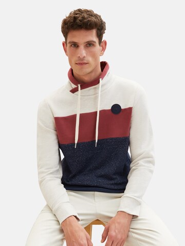 Sweat-shirt TOM TAILOR en bleu