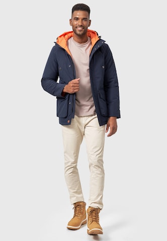 INDICODE JEANS Winterparka in Blauw