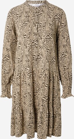 Robe-chemise 'Petina' MSCH COPENHAGEN en marron : devant