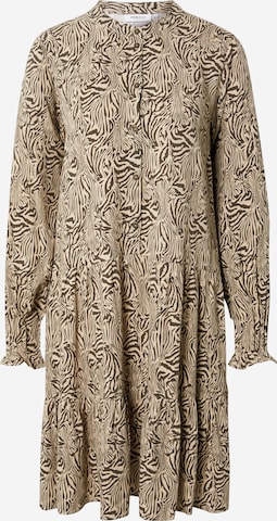 MSCH COPENHAGEN Shirt Dress 'Petina' in Brown: front