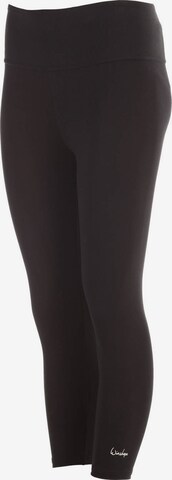 Winshape Skinny Športne hlače 'WTL31' | črna barva