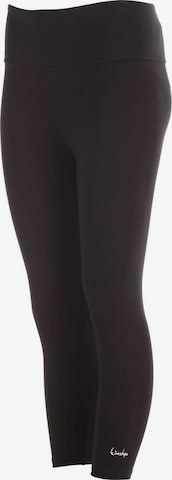 Winshape Skinny Spodnie sportowe 'WTL31' w kolorze czarny