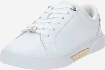 TOMMY HILFIGER Sneaker low 'GOLDEN COURT' i hvid: forside