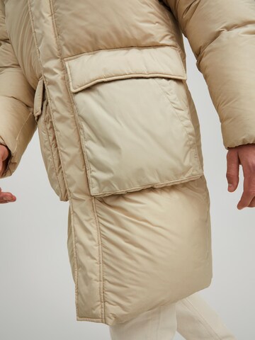 JACK & JONES Winter Coat in White