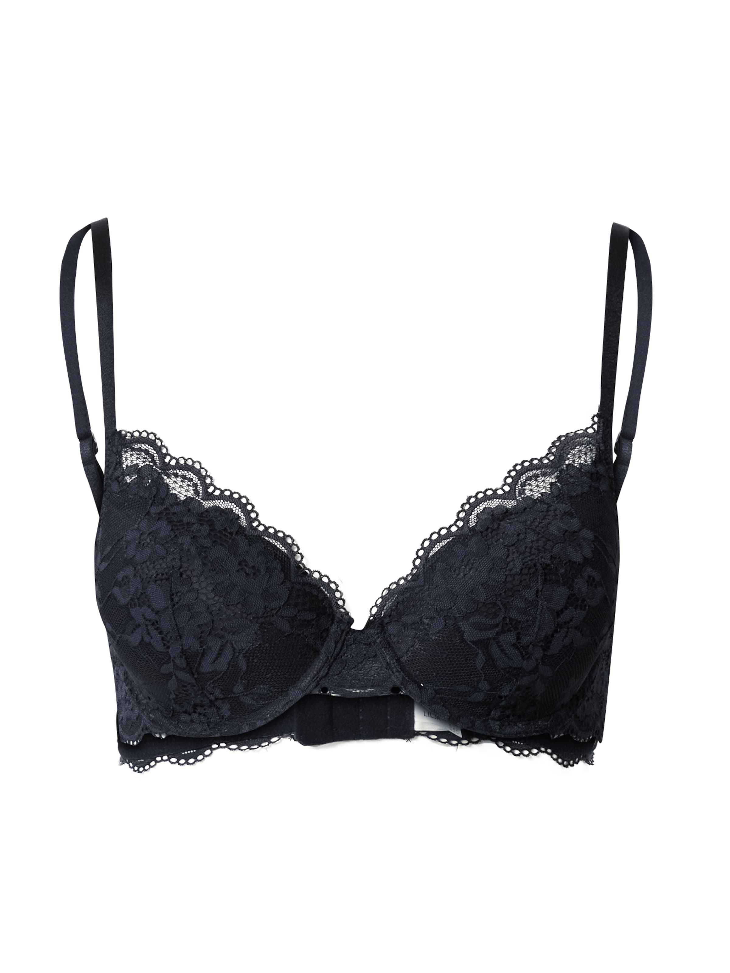 Lindex - Clásico Sujetador 'Lilja' en negro: frente