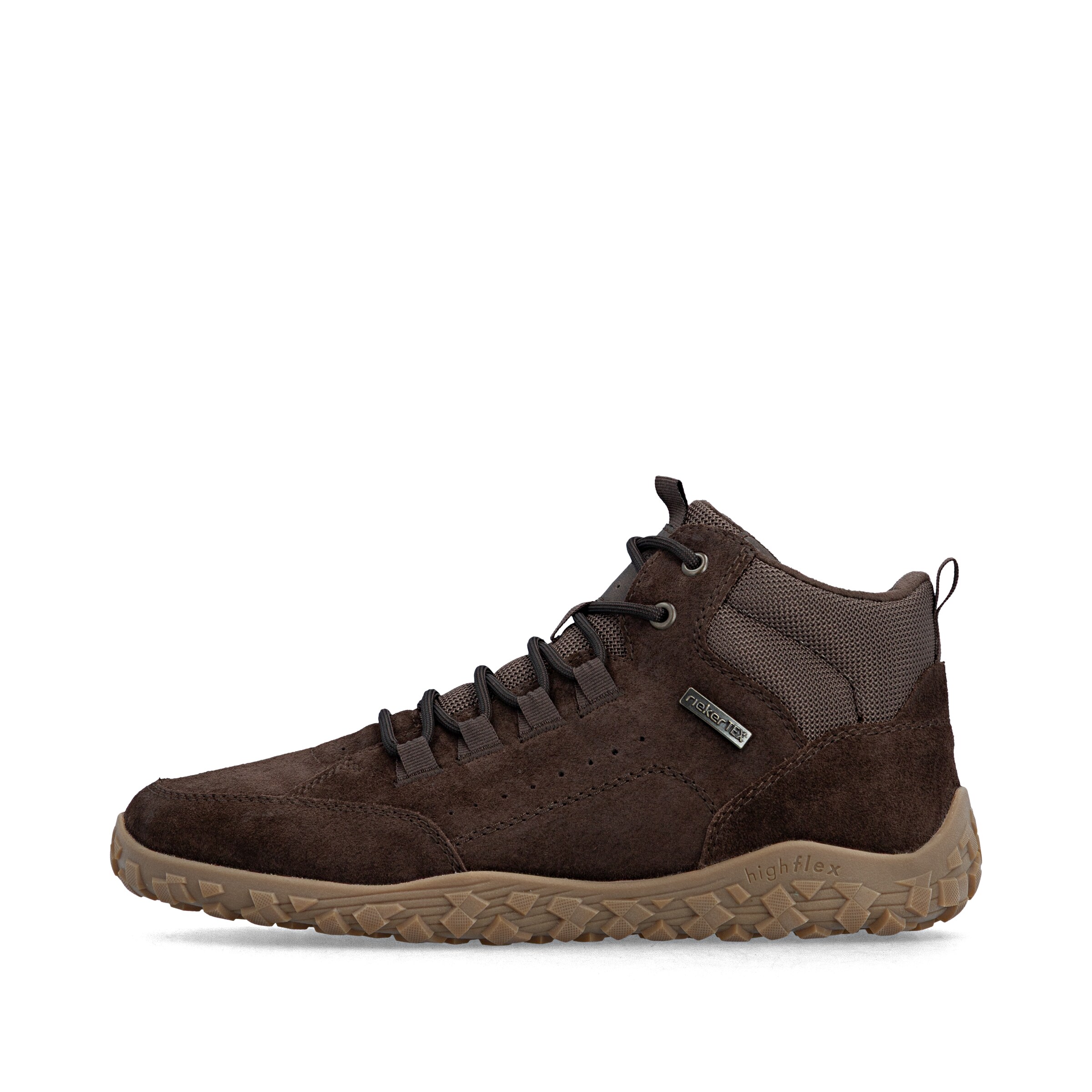 Bottes à lacets Rieker en marron