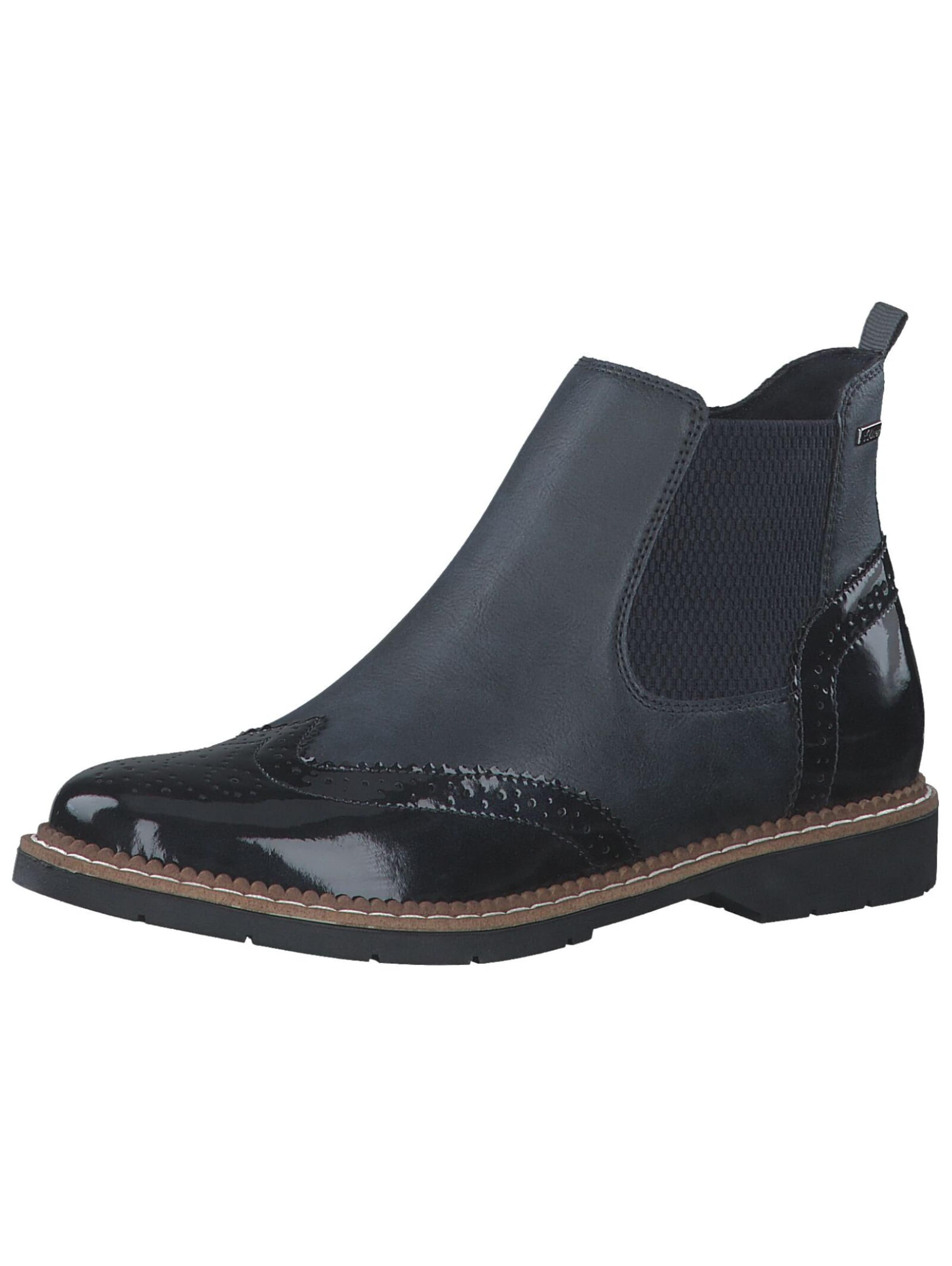 s.Oliver Ankle Boots in Marine Navy ABOUT YOU