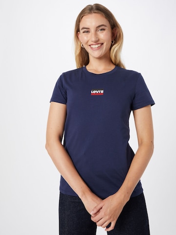 LEVI'S ® Majica 'The Perfect Tee' | modra barva: sprednja stran