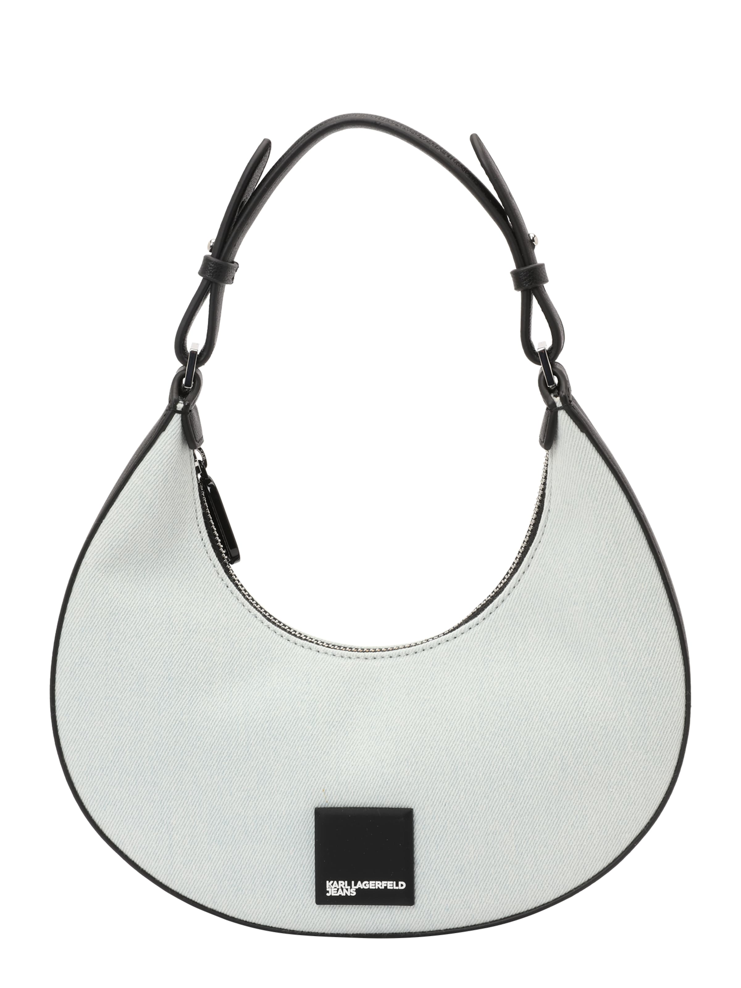 Borsa a spalla di KARL LAGERFELD JEANS in blu: frontale